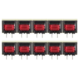 10pcs 1300 : 8 Ohm Audio Transformer EE14 Transformateur POS Transformador