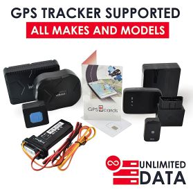 GPS.cards SIM for BOX Tracker GPS Auto Tracker + Built-in GPS Platform