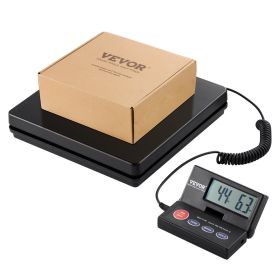 VEVOR Digital Shipping Scale, 110 lbs x 0.07 oz. Heavy Duty Postal Scale with Timer, Tare, Hold Function