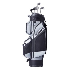 VEVOR Golf Cart Bag with 14 Way Organizer Divider Top, 41' 13 Pockets Premium Nylon Cart Bag