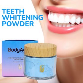 BodyAccel Teeth Whitening Powder - Dentist-Approved & Enamel-Safe |Tea, Coffee